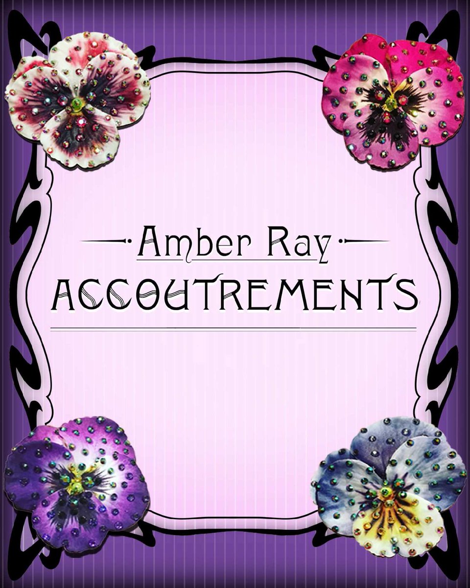 Getting an Amber Ray Accoutrements rhinestone hair flower is pretty much a rite of passage for burlesque performers, isn’t it?

Amber Ray Accoutrements will be vending 
at the Burlesque Bazaar 12pm-6pm in the St. Charles room at the Orleans! 

AmberRay.Etsy.com