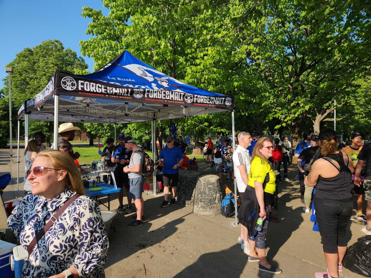 Superbe météo de tailgate ça!

<a href="/laforgedumalt/">La Forge du Malt</a>

#1642MTL #IMFC #CFMTL