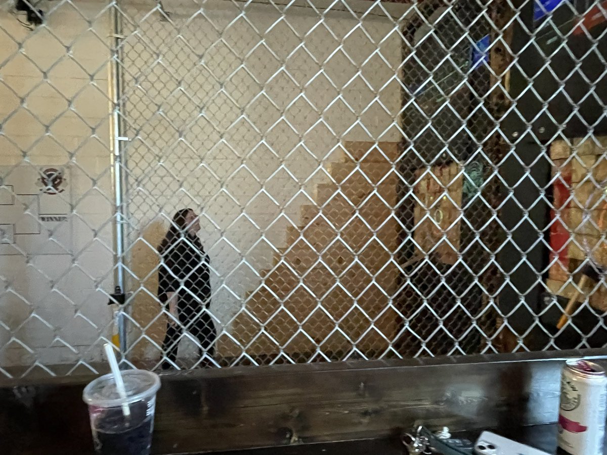 Fun time celebrating my cousins 40th birthday at Bullseye axe throwing in Newmarket.