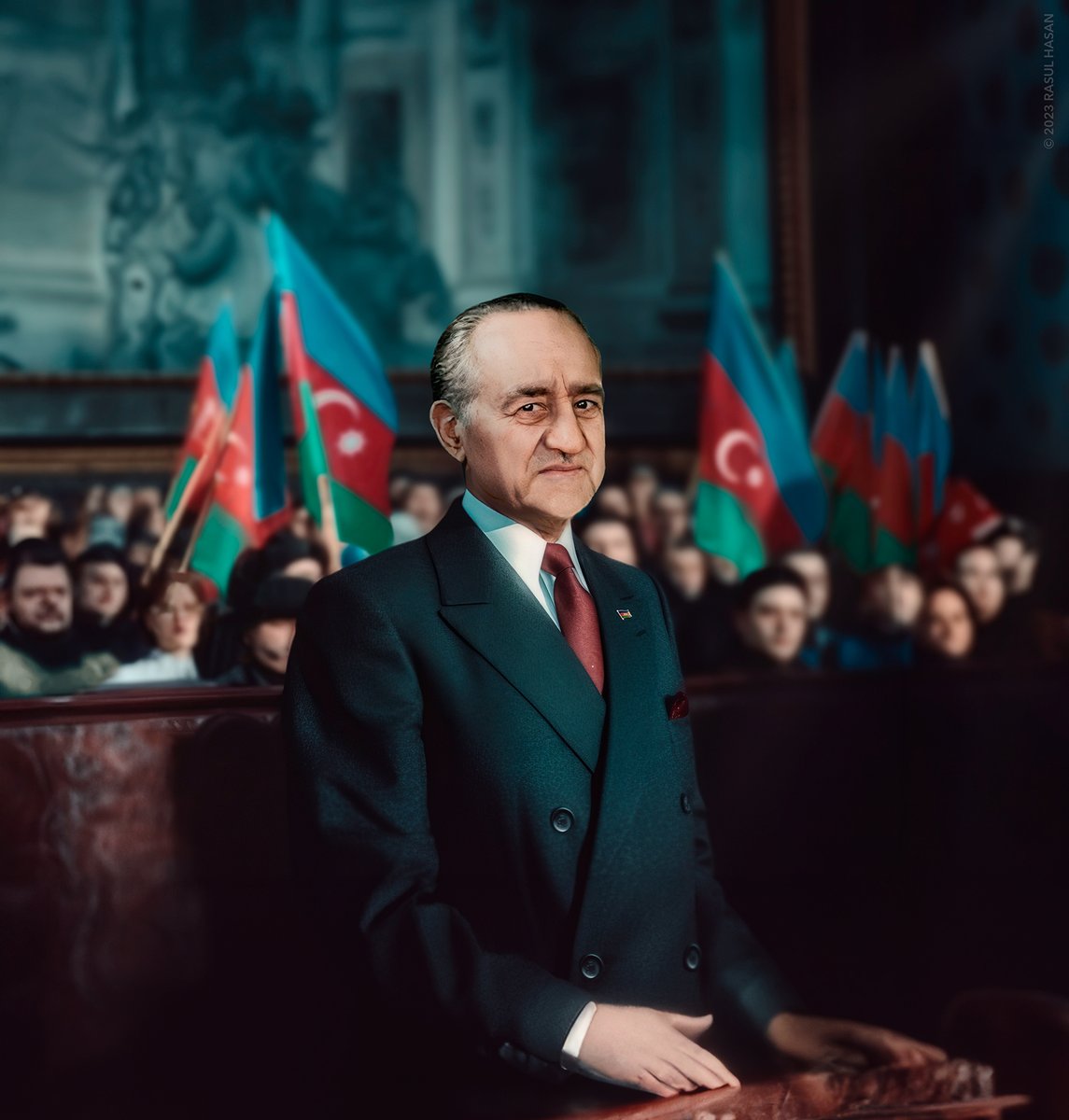 rasulhasancom's tweet photo. Independence is a value that has allowed our people to determine the future of their own country, to protect their own culture, language, and history. Happy Independence Day of Azerbaijan. 28 May, 1918 — "The flag once raised shall never fall!" Mahammad Amin Rasulzade. https://t.co/OmoEbTZMLV