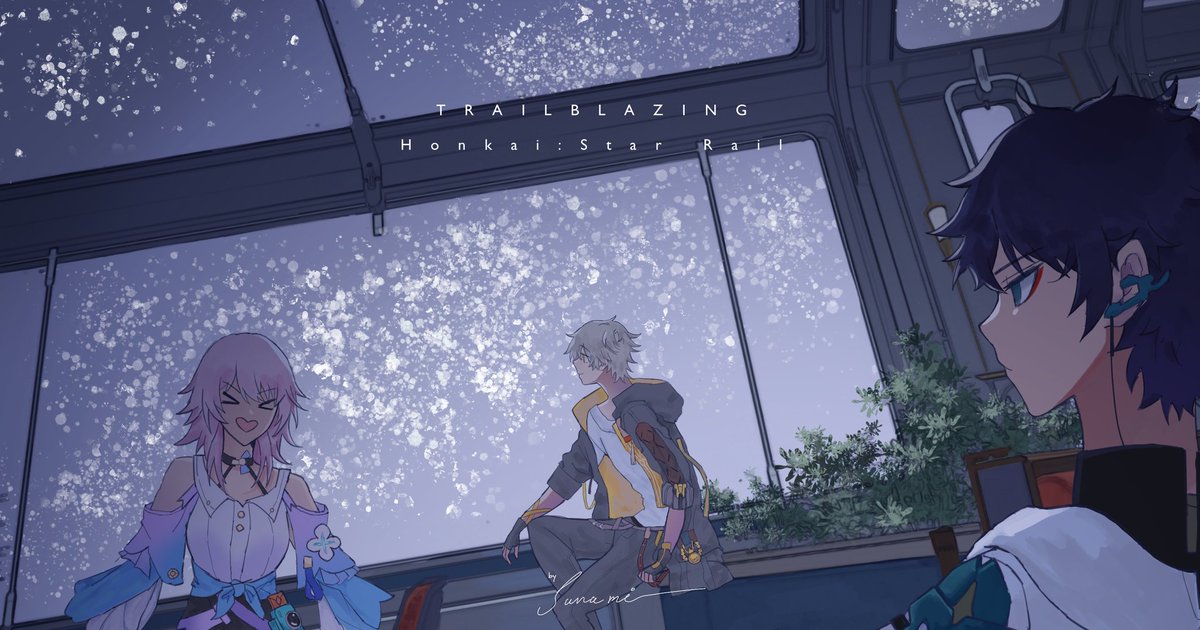 Suna_mi17's tweet image. Trailblazers ✨
#HonkaiStarRail