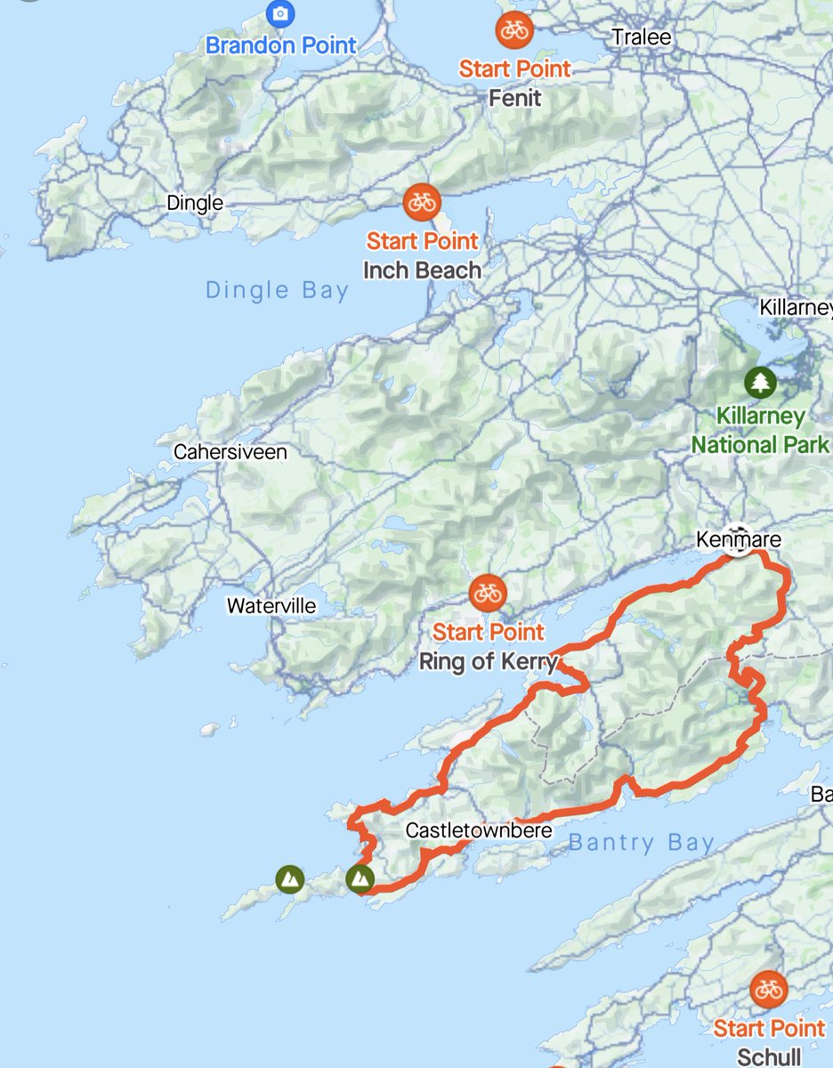 140km of cycling steep hilly roads in blistering heat doesn't sound like fun? Oh it was!
Fantastic #ringofbearacycle organised by @questireland. Beautiful spot, great event 👌

#ringofbeara