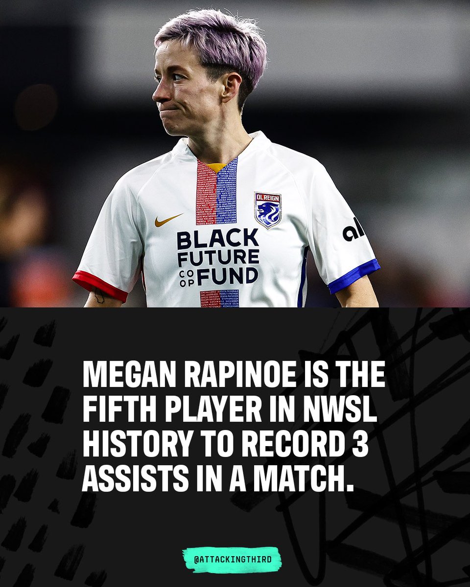 Megan Rapinoe balled out in Seattle against Angel City. 😤