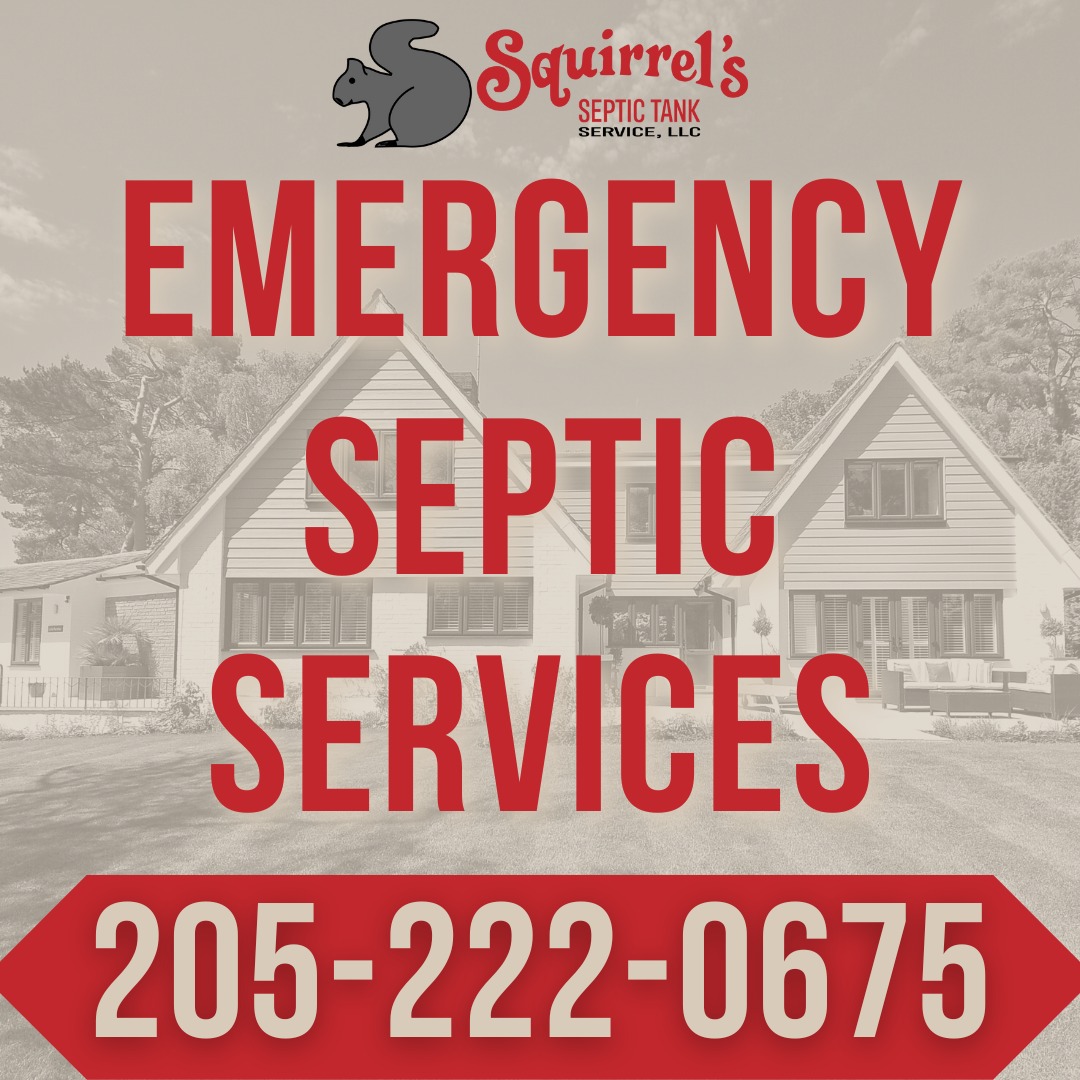 Emergencies happen and we're here to help you. If you have a septic emergency, give us a call at (205) 222-0675

#Alabama #InvernessAL #GreystoneAL #ChelseaAL #MoodyAL #ShelbyCountyAL #LocalBusiness #ColumbianaAL #LeedsAL #JeffersonCountyAL #StClairCountyAL #SepticPumping