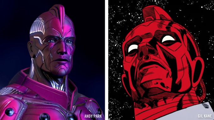 Alex_Ram30's tweet image. NUEVOS DISEÑOS CONCEPTUALES DEL #HIGHEVOLUTIONARY PARA #GuardiansoftheGalaxyVol3 SIGO CON LA POSTURA DE LO MISMO ESTAN MEJOR ESTOS DISEÑOS