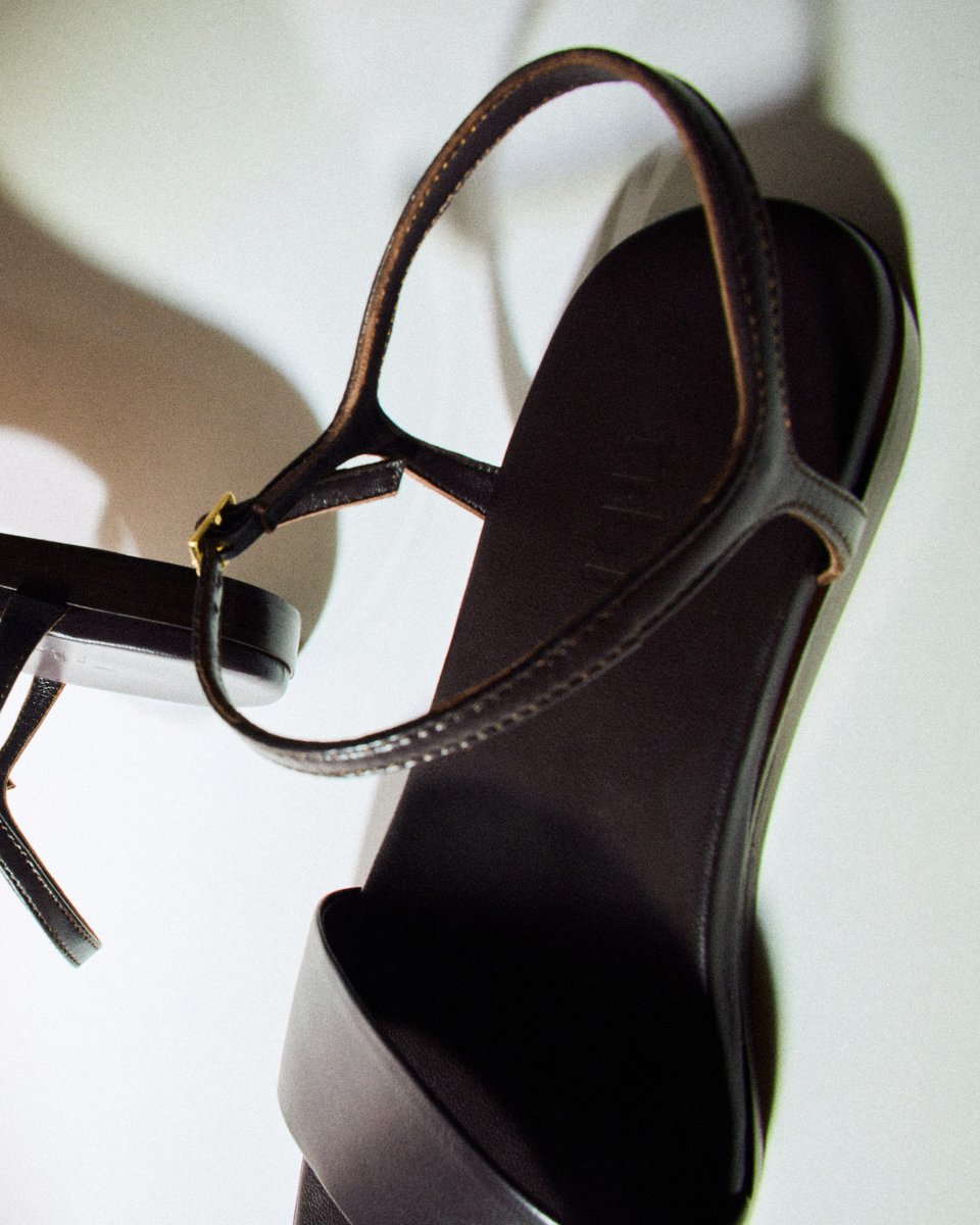 tibi's tweet image. The Pontdexter Sandal.