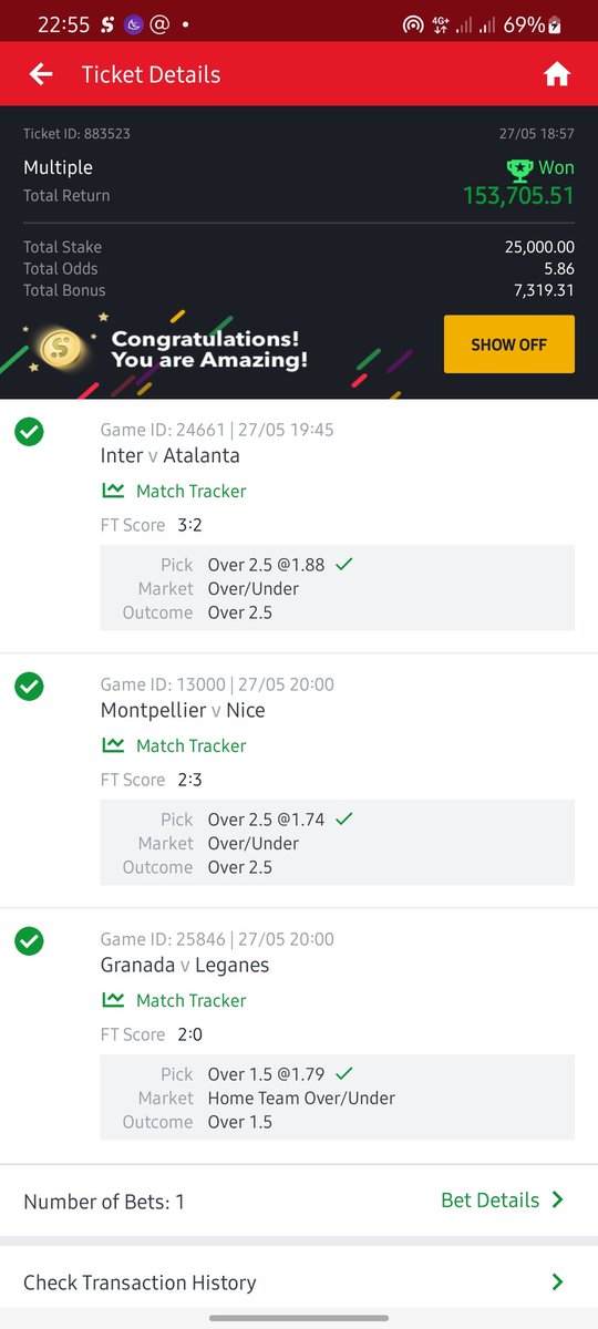 Kevinstaton56's tweet photo. 3 odds won in the morning 
3 odds won in the afternoon 

Both evening 6 odds won also 🥳🥳

Made over 5 million naira today on both sportybet and helabet🥳
Congratulations to those who won with me drop your winning ticket nd retweet 💙

Only God 🙏💙 https://t.co/pIqSE4YCTF
