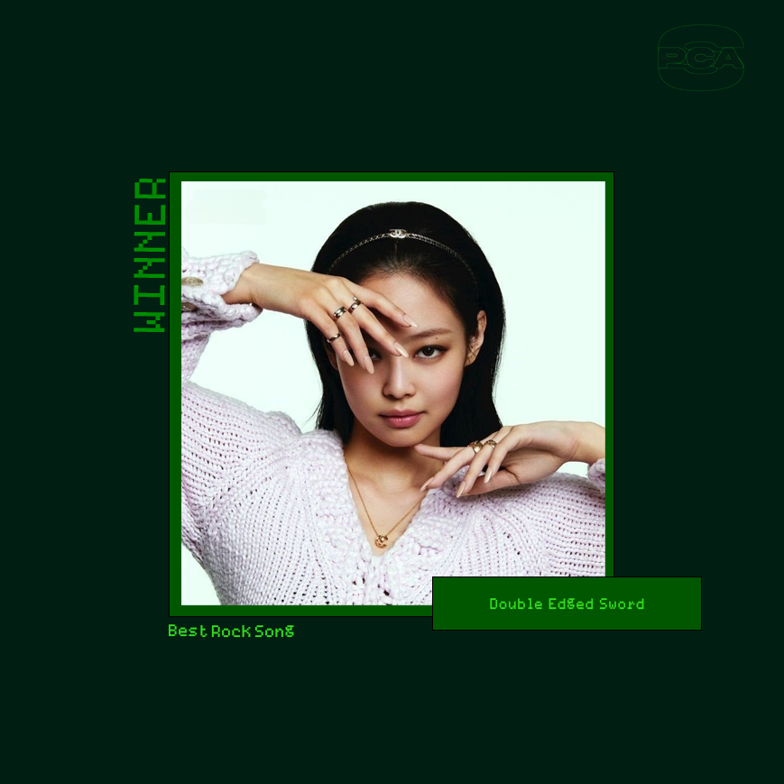 🏆 · Best Rock Song:

· 'Double Edged Sword' by Zayah. (<a href="/zayahcharts/">Zayah Charts</a>).