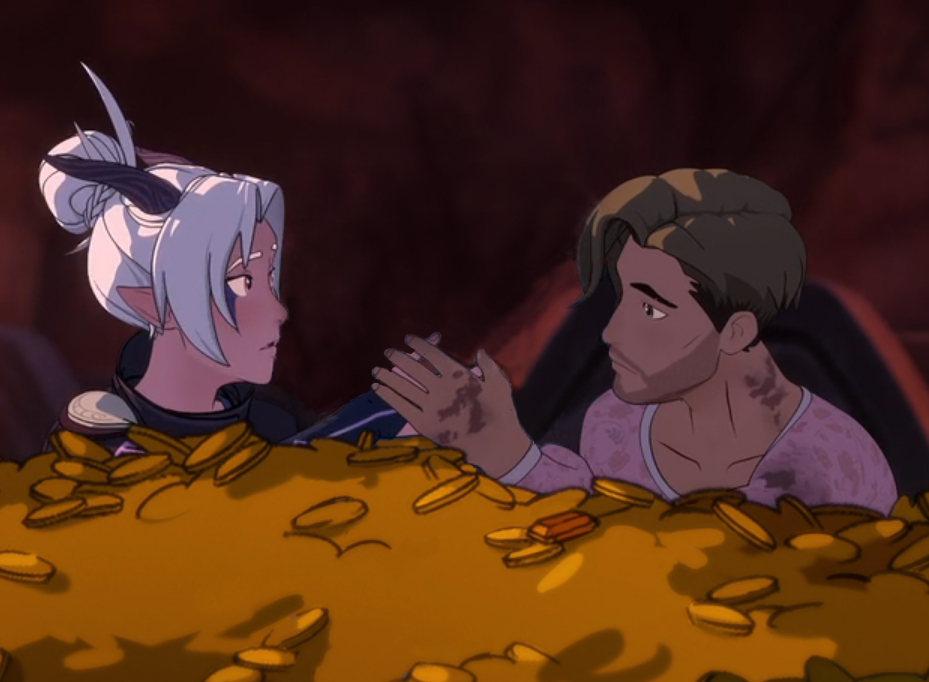 W-W-What if we held hands in Umber Tor? 😳👉👈

#TheDragonPrince #Rayla #Soren #Sorayla