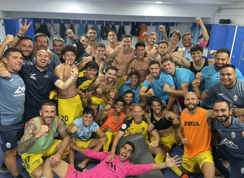 Sufrimiento hasta el final!!! Pero lo conseguimos ante todo!!!💙🤍💪🏼<a href="/atleticbalears/">Atlético Baleares</a>