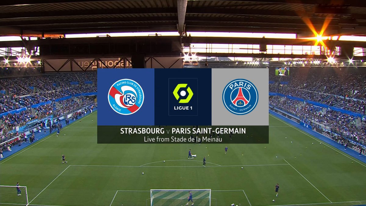 Strasbourg vs Paris Saint-Germain Full Match Replay