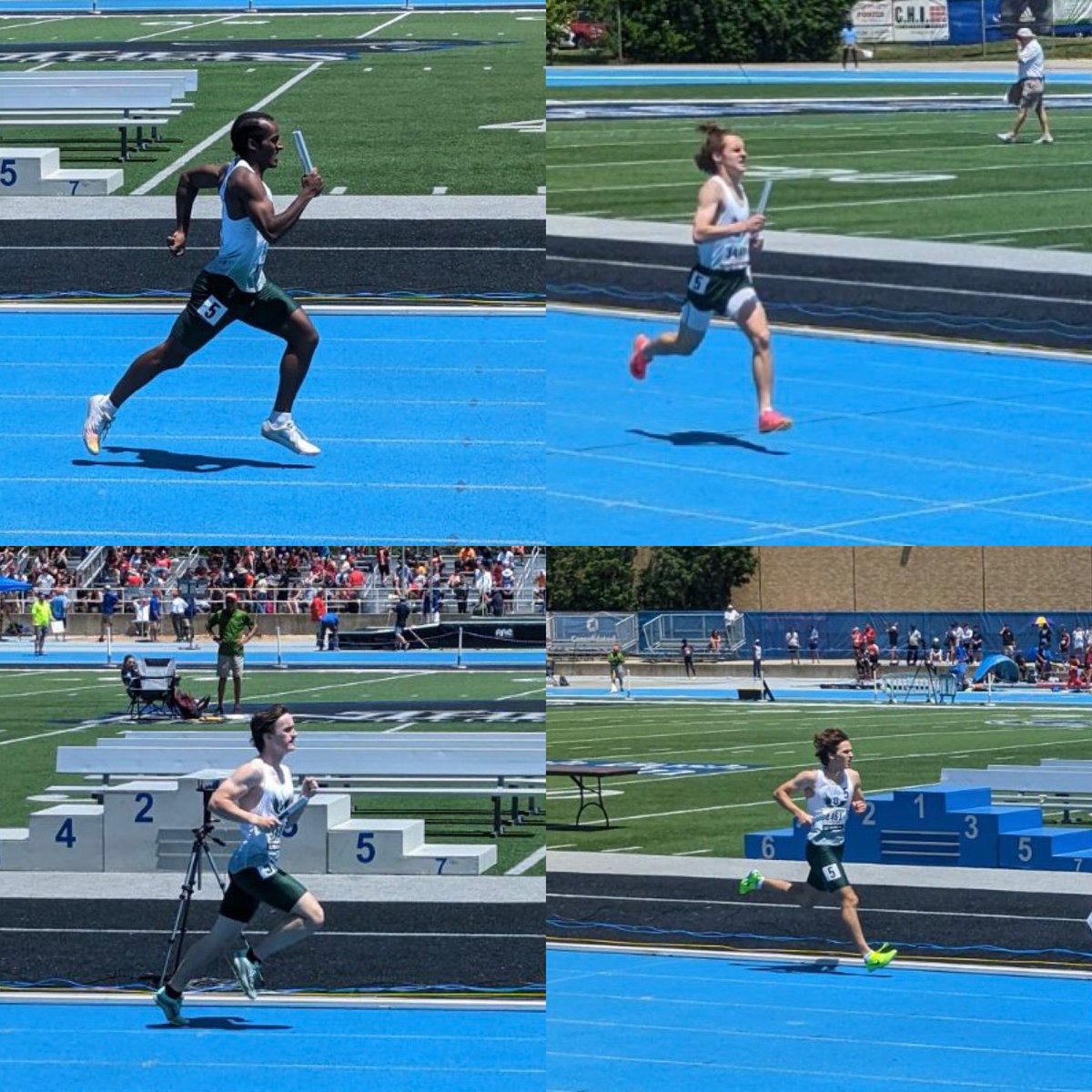 GCHSTRACK's tweet photo. Jones, Vagnoni, Kissinger and Heavelyn ran a solid 4 x 800 yesterday afternoon for our Rams at EIU/IHSA State Finals. Jones and Heavelyn seniors who will be missed. Solid legacies for both of these young men. @GoGCHSRams #RamProud #FinalLegacy https://t.co/pfDucGCWSL