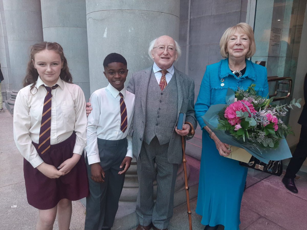 NCC (@choirncc) on Twitter photo Feeling extremely lucky to have the very special guests at our concert this evening, President Michael D. Higgins and Mrs. Higgins 😊 <a href="/PresidentIRL/">President of Ireland</a>
#choirncc #ncc #michaeldhiggins #president #ireland #uachtaránnahéireann #nationalchildrenschoir Feeling extremely lucky to have the very special guests at our concert this evening, President Michael D. Higgins and Mrs. Higgins 😊 <a href="/PresidentIRL/">President of Ireland</a>
#choirncc #ncc #michaeldhiggins #president #ireland #uachtaránnahéireann #nationalchildrenschoir