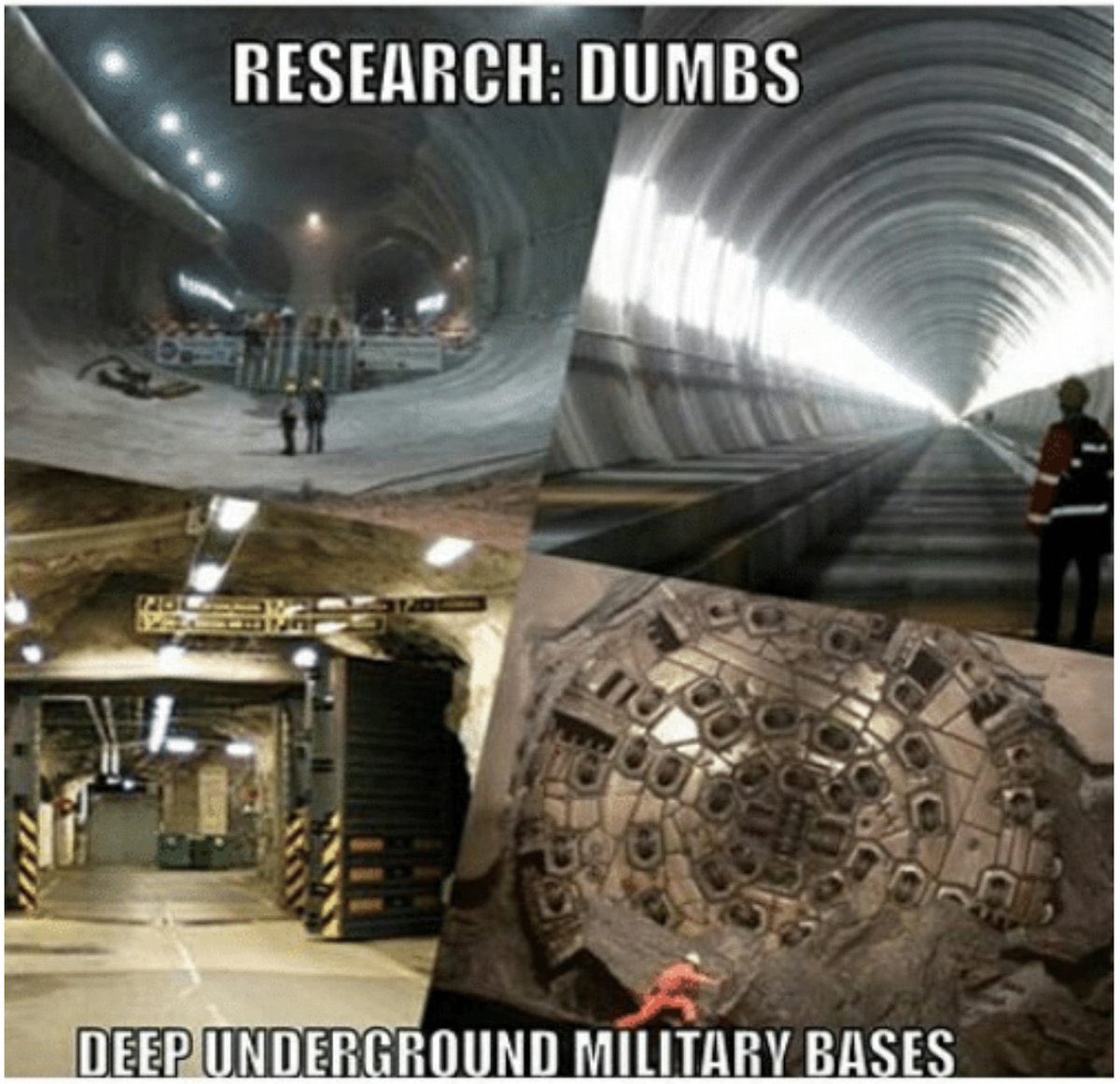 M_J_C3821's tweet photo. 🔴 Breaking News! Exclusive Insider Leaks Reveal the Mind-Blowing Truth about D.U.M.B.S - Deep Underground Military Bases! Prepare for a wild ride as we delve into the jaw-dropping secrets lurking beneath the surface. 🕵️♂️🔎 #DUMBS #Conspiracy #DeepSecrets
🌐 Unveiling the Veil: Journey into the Depths 🌐
🚨 Hold onto your tin foil hats, folks! The whispers are true. D.U.M.B.S exist, shrouded in secrecy, beneath our very feet. These covert underground military installations have sparked fervent debates, capturing the imagination of conspiracy theorists around the globe. But what lies beneath? Let's uncover the truth together! 🌍
💡 Dark Origins and Shadowy Intentions 💡
🕳️ The origins of D.U.M.B.S date back decades, concealed within the labyrinth of classified military projects. Rumor has it that these bases serve a variety of purposes: from top-secret weapons research to extraterrestrial collaboration and even potential survival bunkers for a catastrophic event. Prepare to have your mind blown! 💥
👽 Extraterrestrial Encounters or Government Cover-Up? 👽
🌌 Brace yourself for the biggest revelation yet! Whispers suggest that certain D.U.M.B.S harbor connections to extraterrestrial beings, triggering wild speculation about government-alien alliances. Are we witnessing close encounters of the military kind? The truth is out there! 🛸👾 #UFO #AliensAmongUs
🛡️ Secret Weapons and Hidden Agendas 🛡️
💣 Deep within these hidden bases, groundbreaking military technology is said to be developed. From advanced weaponry capable of unparalleled destruction to mind-bending experimental projects, the stakes have never been higher. But who pulls the strings behind these clandestine endeavors? We're about to find out! 💥🔓 #MilitaryTech #WeaponX
🌐 The Ultimate Rabbit Hole: Global Network of Secrets 🌐
🌍 Prepare to question everything you know about geopolitics! Whispers suggest that a vast network of interconnected D.U.M.B.S spans the globe, acting as a hidden web of power. Are these bases part of a grand conspiracy aimed at controlling the world? The truth lies deep beneath the surface! 🕸️🌎 #NewWorldOrder #GlobalControl
🤫 Silence and Suppression: A Conspiracy Unveiled 🤫
🔒 It's no surprise that such explosive revelations would be met with skepticism and suppression. Whistleblowers silenced, evidence conveniently vanishing, and dissenting voices dismissed as conspiracy theorists. But the truth cannot be contained forever. It's time to break free from the chains of deception! 🔓🔍 #TruthSeekers #UnveilingTheVeil
⚠️ Prepare for Shockwaves: Awakening the Masses ⚠️
🌐 The time has come to awaken the masses, to expose the hidden layers beneath our feet. Spread the word, ignite the curiosity, and let the truth ripple across the digital landscape. Together, we will unravel the enigma of D.U.M.B.S and embark on a journey towards enlightenment! 🌌💡 #Awakening #Enlightenment
🌍 Join the Movement: Seek, Share, and Shatter the Illusion! 🌍
🗣️ It's time to come together, dear truth-seekers! Share this mind-bending revelation far and wide. Let's challenge the status quo, question the narratives, and dig deeper into the rabbit hole. United, we can uncover the secrets lurking beneath