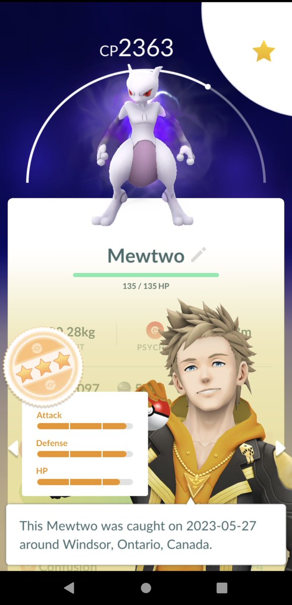 JuggernautG1's tweet image. Should I #Purify this? #PokemonGo #ShadowRaid.  I don't have a perfect Mewtwo yet...