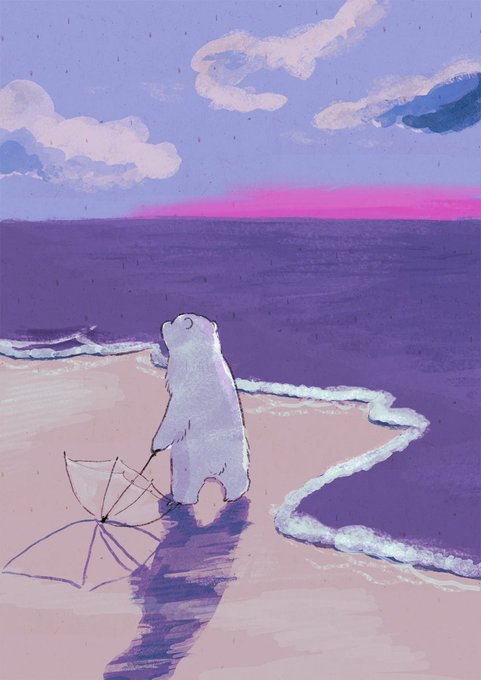 「cloud polar bear」 illustration images(Latest)