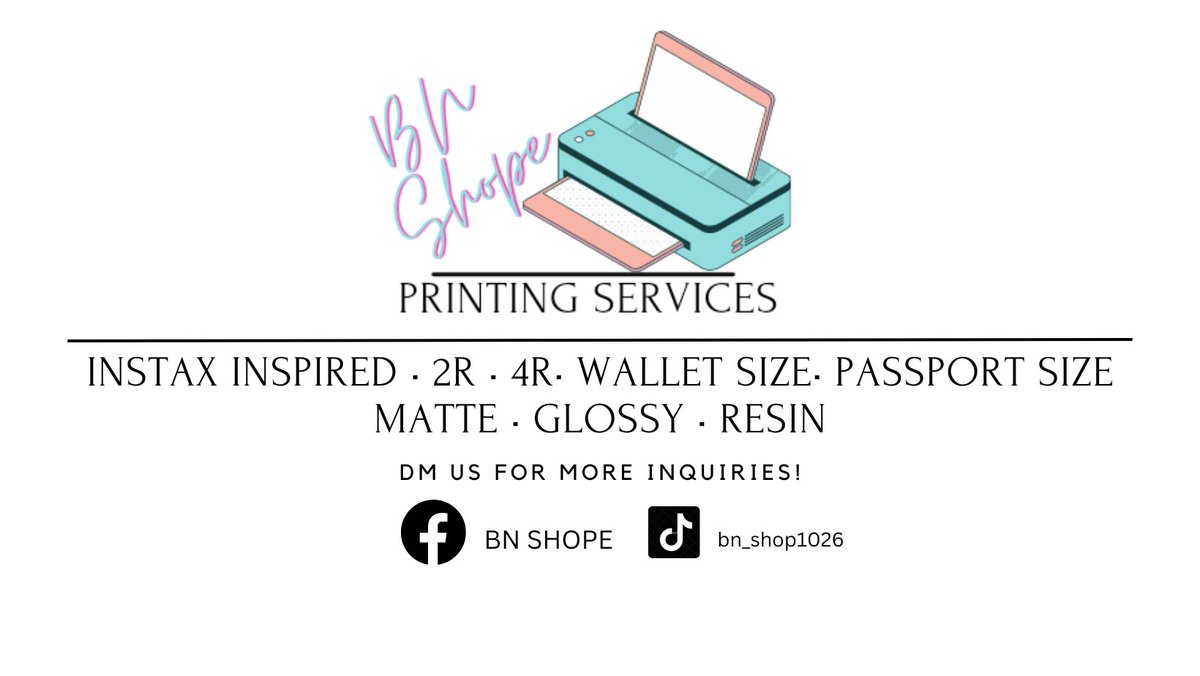 ❗OPEN SMALL BUSINESS❗
Hi guys starting my printing business for this year hoping that someone will buy from me ❤️
#SmallBusiness #smallbusinessowner #printingservices #kpopconcert #TWICE #BLACKPINK #BTS10thanniversary #GIDLE #TXT #NewJeans #TWICE_5TH_WORLD_TOUR