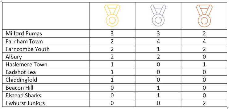 Great day at the Waverley Cup 🌞 was a scorcher and lots of fun had by all. Thanks to everyone who took part. Day 1 results are in!!! 8 more golds left to play for tomorrow! ⚽️ 🥅 🏅
