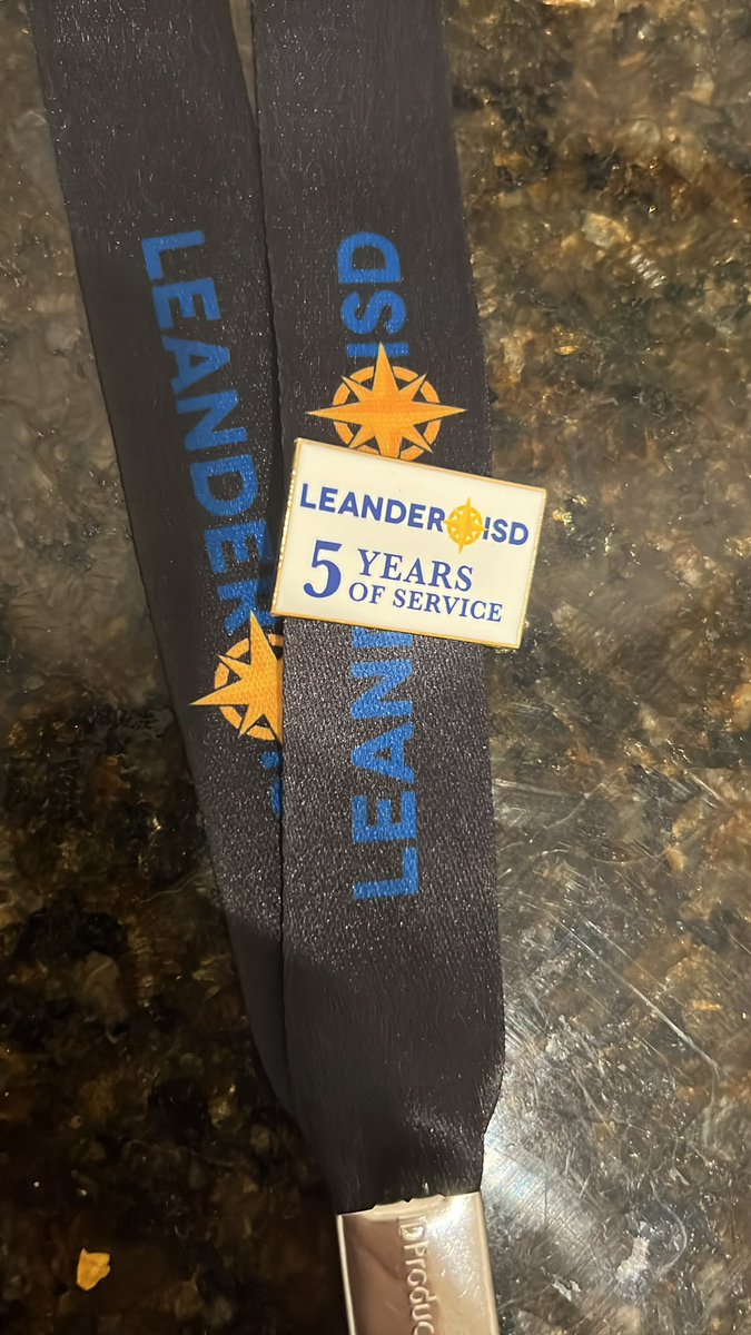 Thank you <a href="/LeanderISD/">Leander ISD</a> for commemorating my 5 years of teaching. All 5 years at Canyon Ridge! Go Eagles! 💙💛  #1LISD #LISDEagles