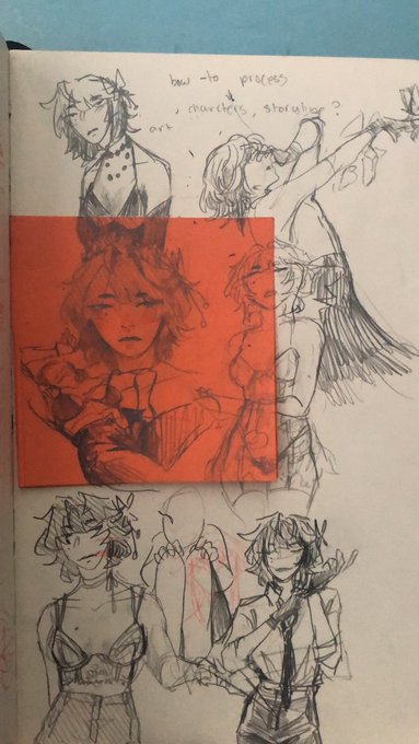 yosano page <3 sorry for my shit camera quality lmao #bsd