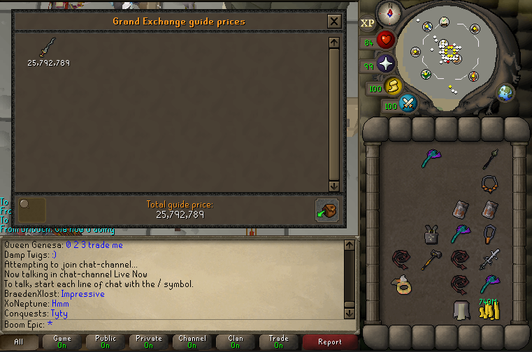 RealBEKill's tweet photo. 1  Osmumten's Fang Giveaway! 1 winner.       
To enter               
- Like the post/Retweet  
- You must be followed to me @RealBeKill and @eSportMomentum (my new OSRS eSports team) 
- Comment your RSN            

Picking the winner in 48 hours  I do these giveaways multiple times a day.