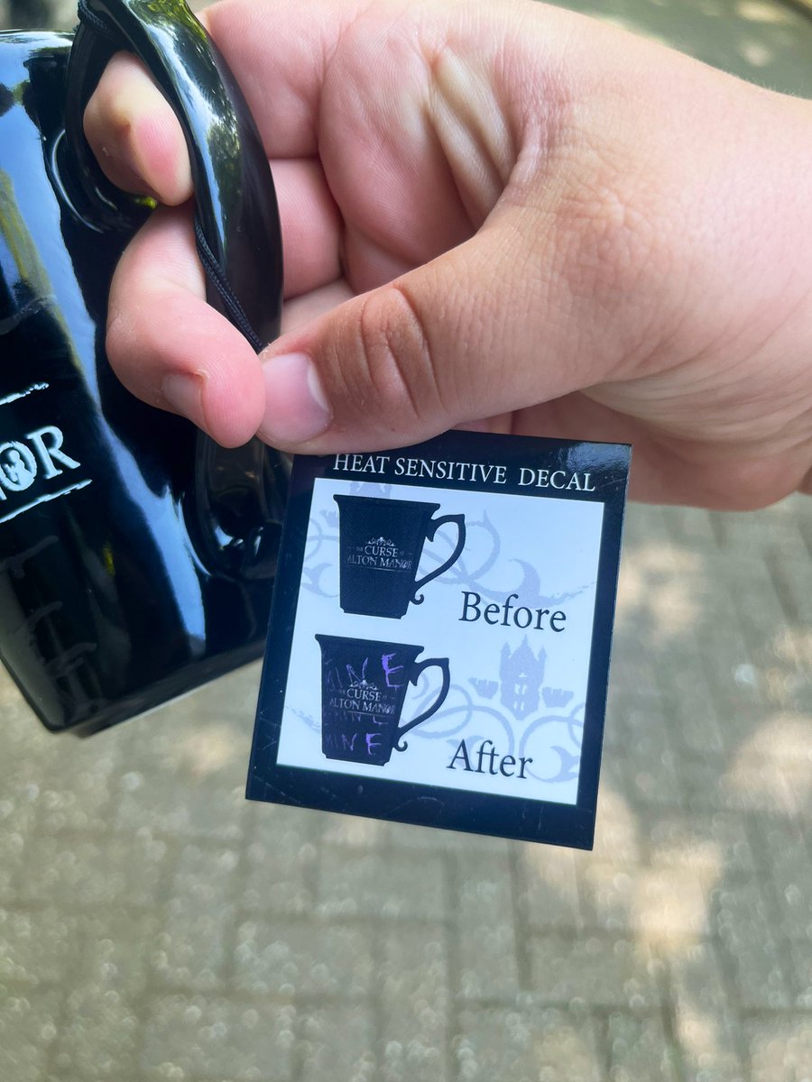 zachariahassler's tweet photo. Finally bought the Curse At Alton Manor Mug today it’s so cool 😎 #altontowers #curseataltonmanor #ghostrain #Boo https://t.co/XC4Ld9nTSg