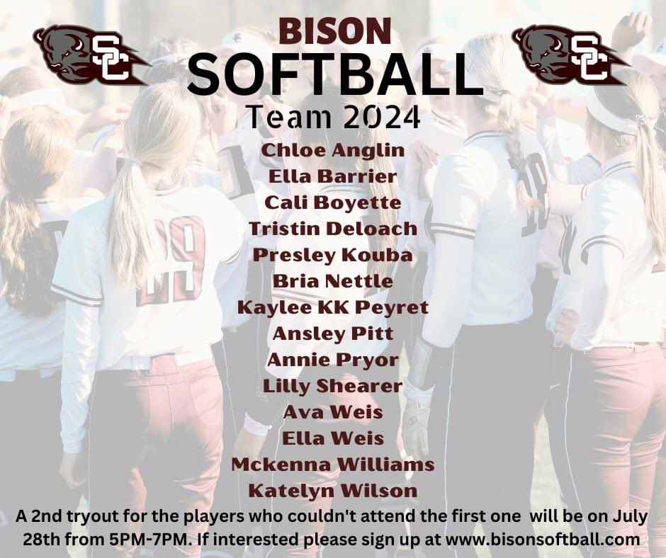 Bison Softball tweet media
