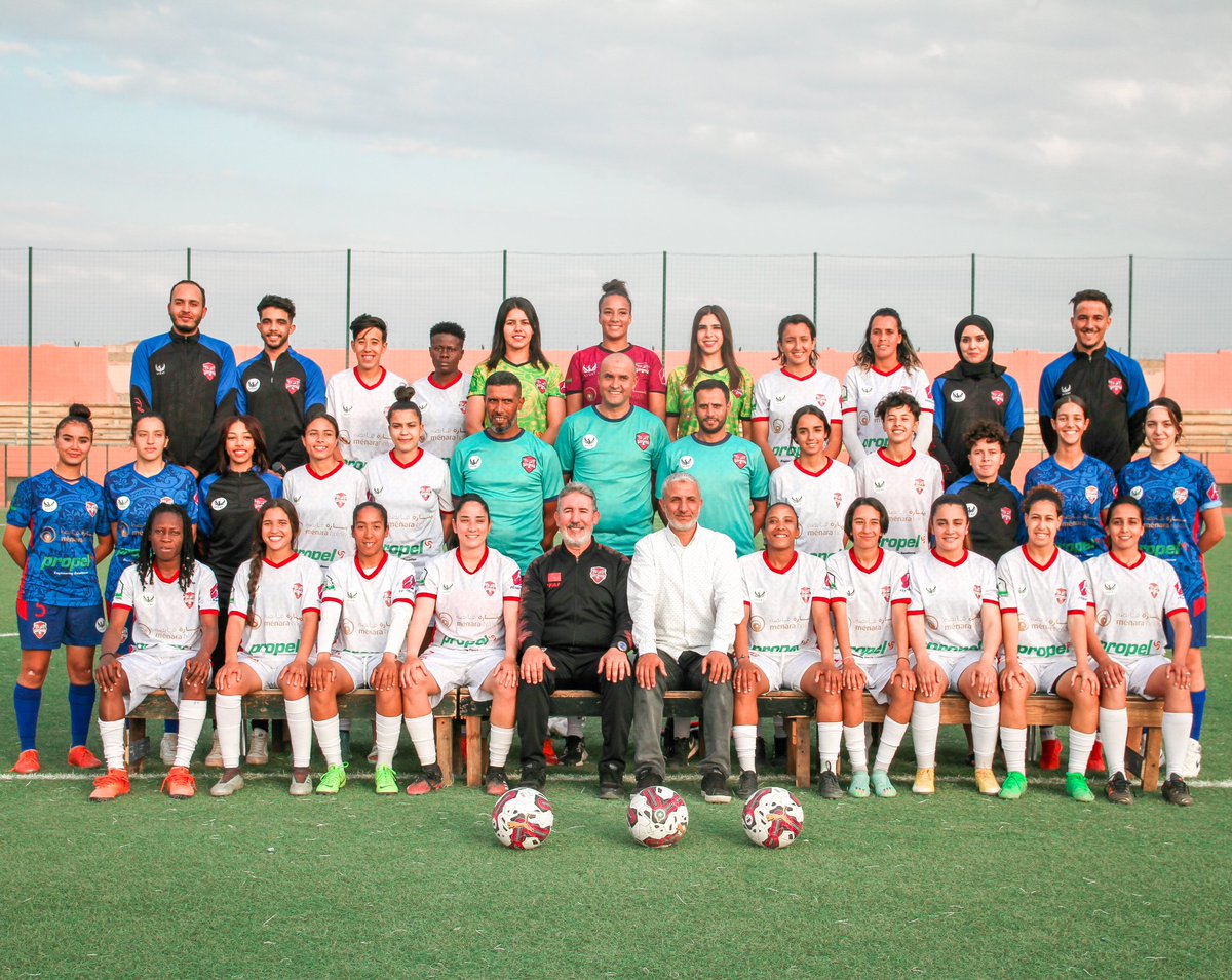 Pfam2019's tweet photo. PHOENIX FOOTBALL FEMININ MARRAKECH ๐ฆ
โค๏ธ๐ค.
Saison 2022-2023
@lnff_maroc #lnff #soccer #girls #skills #Marrakech #morocco #wearepfam #dimaphoenix https://t.co/He0PiFwFFQ