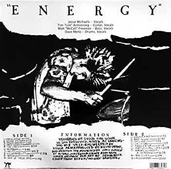 34 years ago today
Energy is the only studio album by the American ska punk band Operation Ivy, released on this day in 1989.

#punk #punks #punkrock #ska #skapunkrock #operationivy #energy #history #punkrockhistory #otd