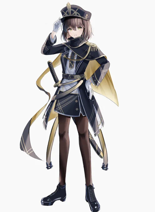 課題で描いたオリキャラ