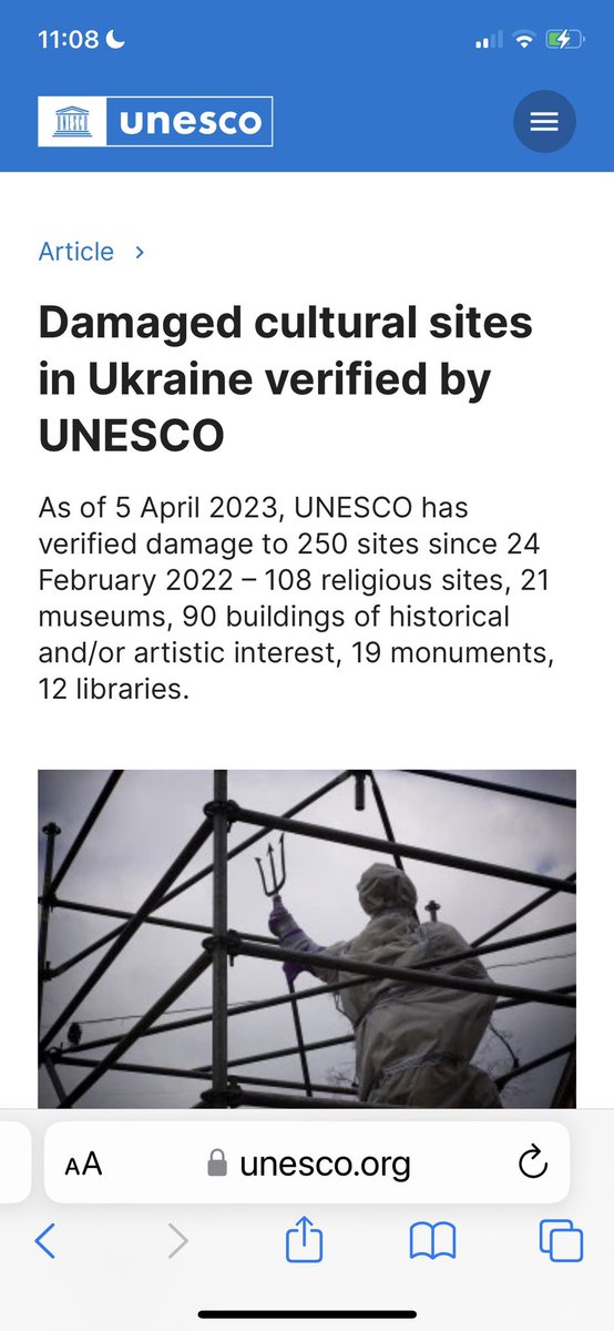 @caitoz So you love supporting Russia which is violating Ukraine’s sovereignty & attacking civilians & to date has destroyed 108 churches, damaged or destroyed 2500 schools, 240 hospitals/clinics - recently in Dnipro where Russia also bombed a veterinary clinic where animals burned. Nice 