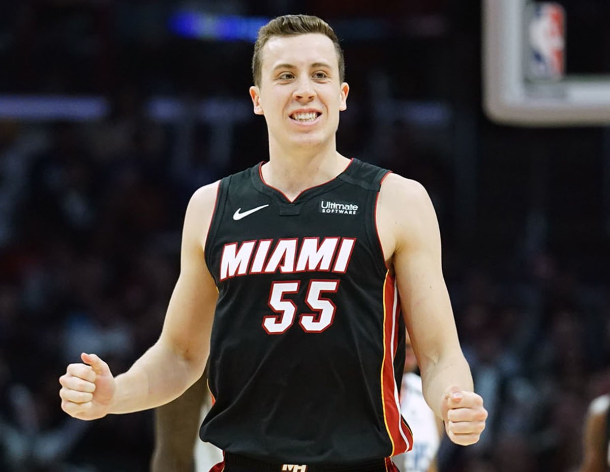 Miami Heat guard Duncan Robinson after losing Game 6 to a Derrick White buzzer beater: “Ah frick!” sources tell ESPN.