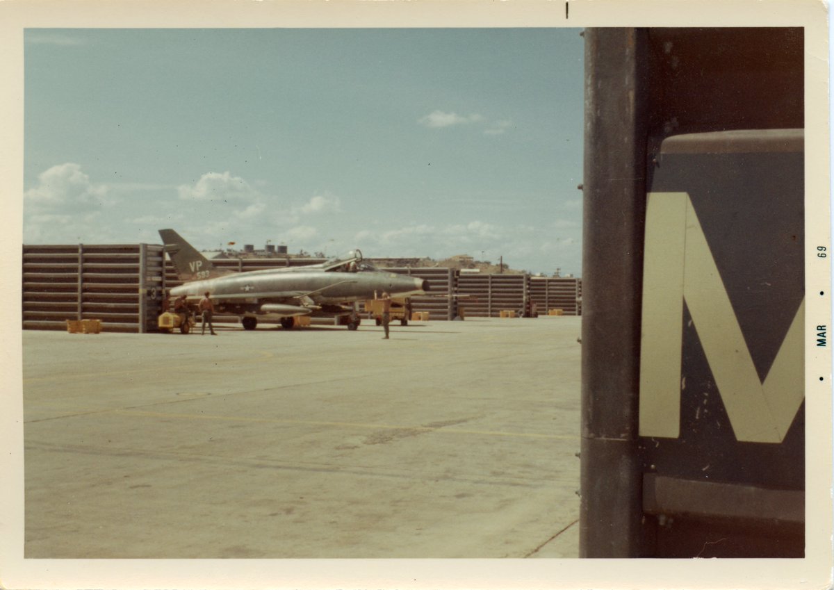 flysixtynine's tweet photo. #MajorMinor photo of #F100SuperSabre #PhanRang #Vietnam Operation #FLY69 #POWMIA #AgentOrange #SprayedBetrayed 03/69 https://t.co/tVZ4uL219B