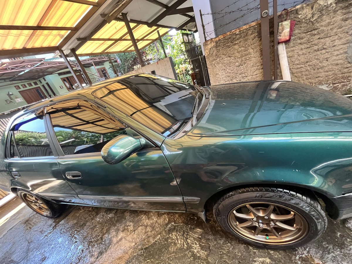AfifBanib's tweet photo. @hrdbacot #Lapakcot #wts

Tyt Corolla Twincam XLI 1997, Bandung kota, mahar awal bisikin aja (All In velg CE28 Japan / Ban baru Desember 2022), Plat D, kaleng 2027.

Mau nego atau nanya nanya boleh banget. https://t.co/lYBglBKv0h