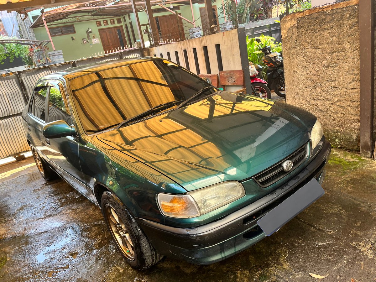 AfifBanib's tweet photo. @hrdbacot #Lapakcot #wts

Tyt Corolla Twincam XLI 1997, Bandung kota, mahar awal bisikin aja (All In velg CE28 Japan / Ban baru Desember 2022), Plat D, kaleng 2027.

Mau nego atau nanya nanya boleh banget. https://t.co/lYBglBKv0h