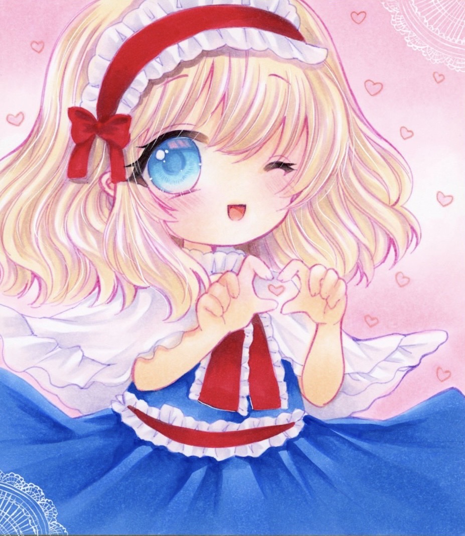アリス・マーガトロイド 「アリス(*'▽')デフォルメ仕様 #東方 アリス・マーガトロイド 「アリス(*'▽')デフォルメ仕様 #東方