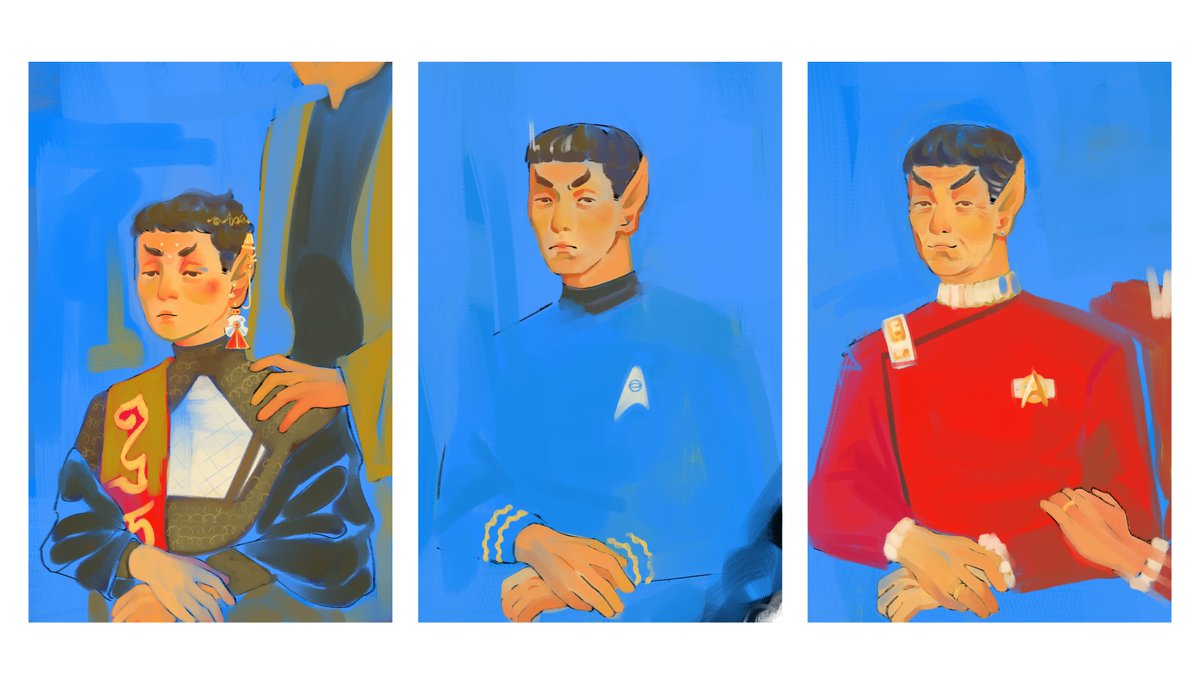 the evolution of spock #startrek