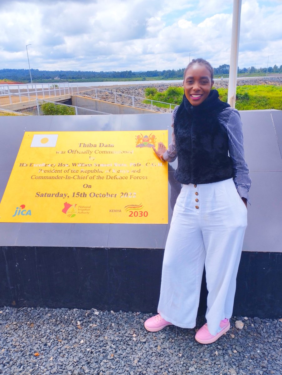 Kaikainaipaa's tweet photo. It was a great pleasure to visit Thiba Dam that was recently launched by the President to see its progress in irrigation as we are working on a youth project on matters of agriculture to achieve food security in our country and vision 2030.

 The Dam is serving Kirinyaga people and the great Mwea greatly. 

The Meguarra Dam in Transmara should also be standardized like this to serve the great Maasai People both in livestock keeping and Agriculture.