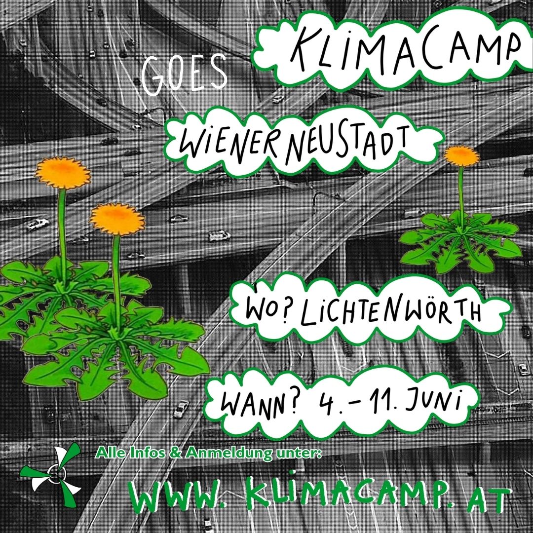 Mit <a href="/SystemChangeAT/">System Change, not Climate Change! - #BlockGas</a> <a href="/Vernunft_WN/">Vernunft statt Ostumfahrung</a> <a href="/PassathonAT/">passathon.at</a> <a href="/SuedwindAustria/">Südwind</a> <a href="/wwfaustria/">WWF Austria</a> <a href="/StayGroundedNet/">Stay Grounded - @staygroundednet on Bluesky 🦋</a> @XRebellionAT @lobaubleibt <a href="/platzfuerwien/">Platz für Wien</a> @SambAttac_Wien <a href="/AttacAustria/">Attac Austria</a> <a href="/DegrowthVienna/">Degrowth Vienna</a> <a href="/NeueOekonomie/">Konzeptwerk Neue Ökonomie @konzeptwerk.bsky.social</a> <a href="/kunze_conrad/">Conrad Kunze</a> <a href="/KipppunktK/">Kipppunkt Kollektiv</a> und vielen mehr! Weitere Infos: klimacamp.at