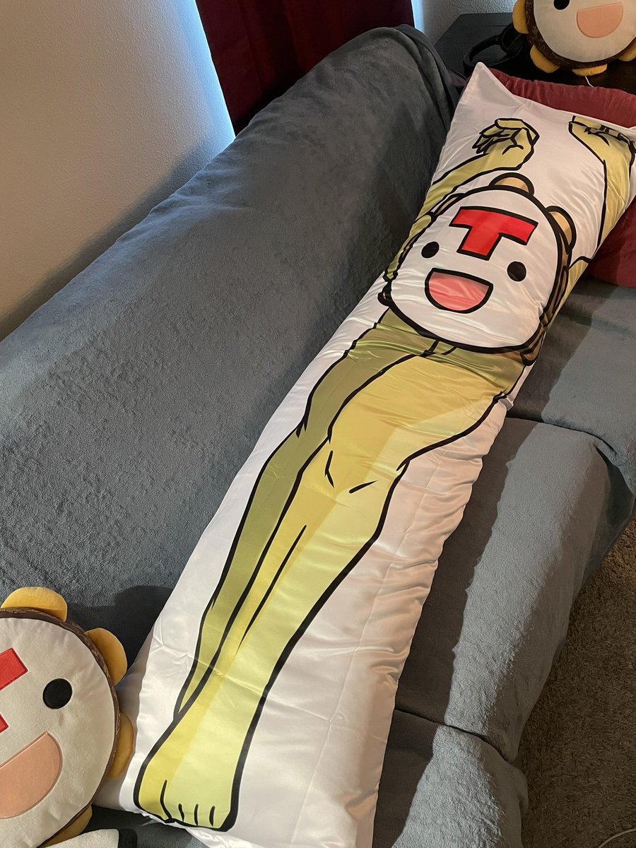 laggie_couch's tweet image. Finally, a big strong tambourine to cuddle at night…

I ordered this absolutely not cursed custom Tatang daki from CuteMall on Etsy!  Many thanks to @DA_4289 for the art and permission to use it! #Reinessance #POGvolia 

(Spicy alternate side in the replies…)