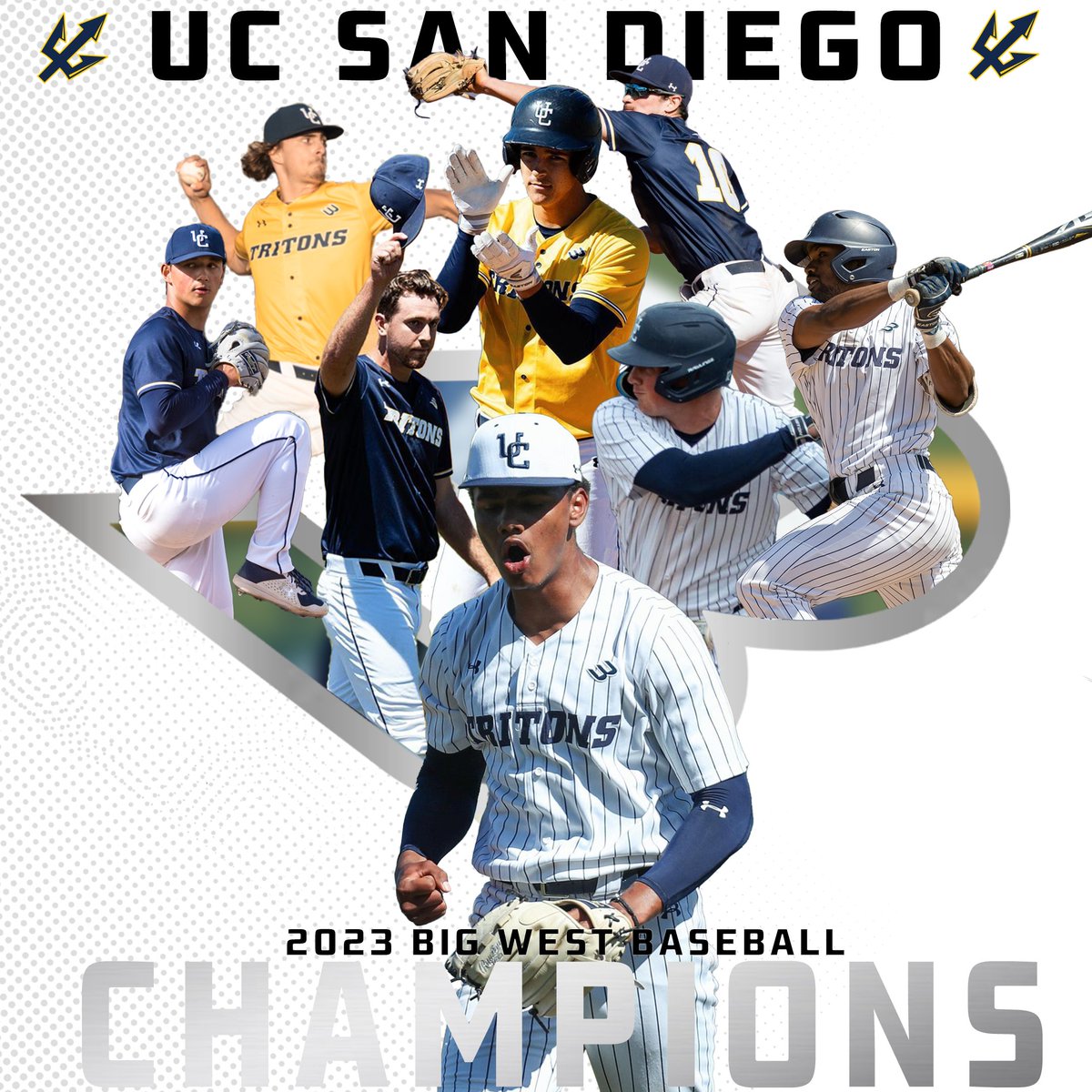 TRITONS ON TOP! ⚾️🏆

<a href="/UCSDbsb/">UC San Diego Baseball</a> are your 2023 Big West Baseball Champions!  

#OnlyTheBold x #GoTritons