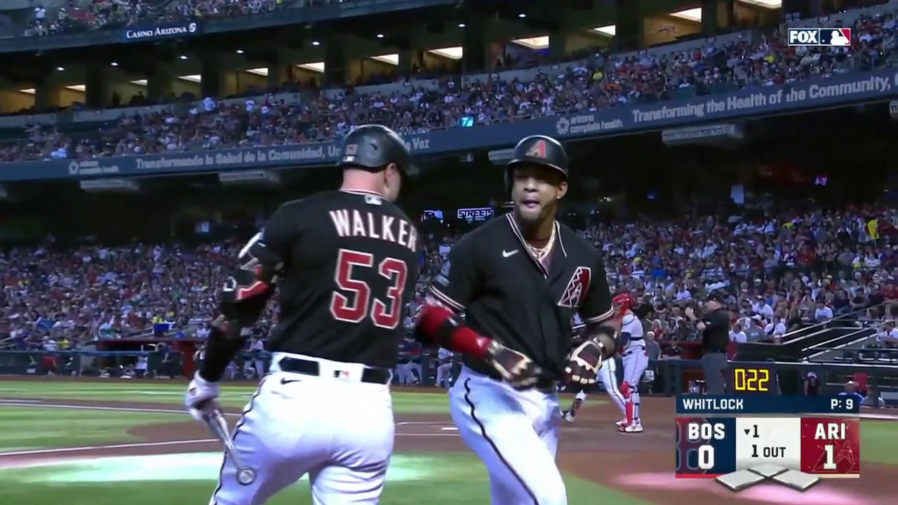 Red Sox at Diamondbacks / Twitter