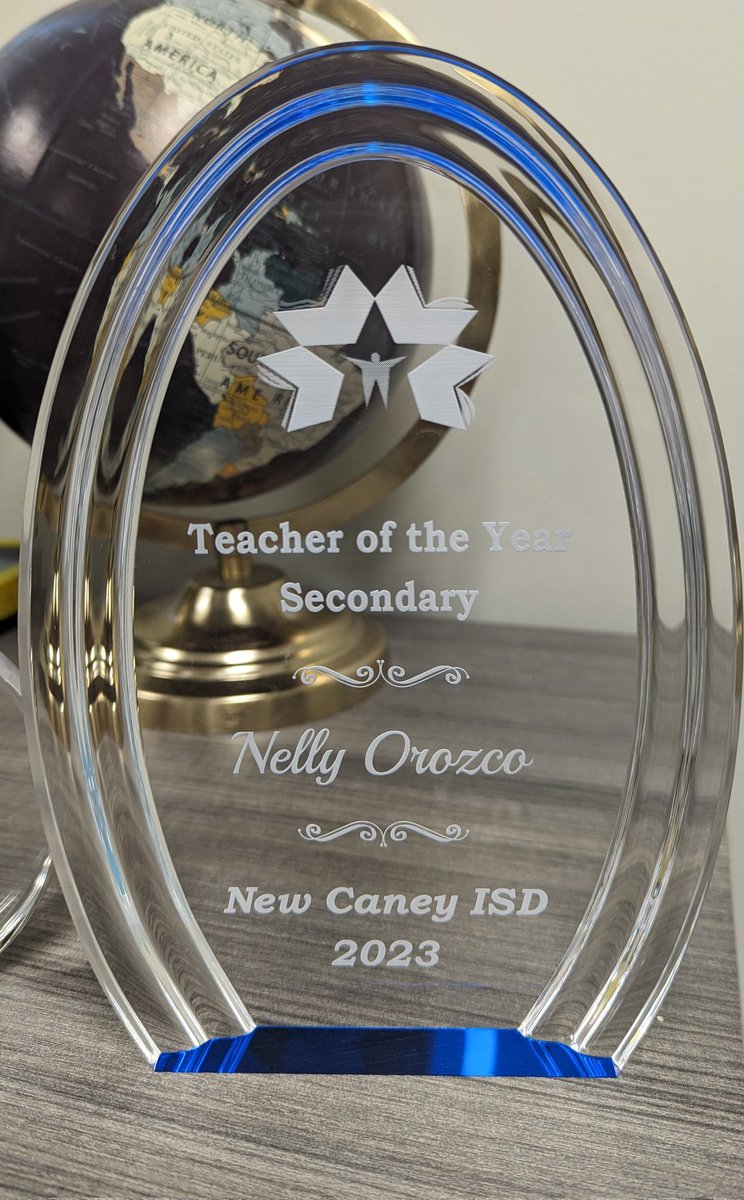 Thank you New Carney ISD! It has been an amazing journey 💙 #teacheroftheyear #newcaneyisd #infinityechs