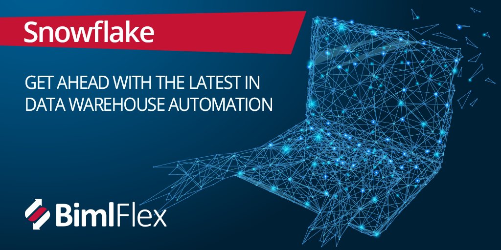 We are excited to announce the release of #BimlFlex with our latest #Snowflake automation updates. We enable users to create automated #AzureDataFactory pipelines in minutes, not months. #biml