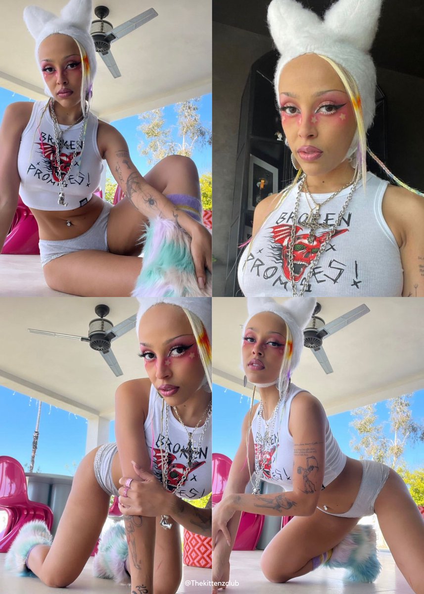 Doja cat Looking Flawless via instagram Stories.