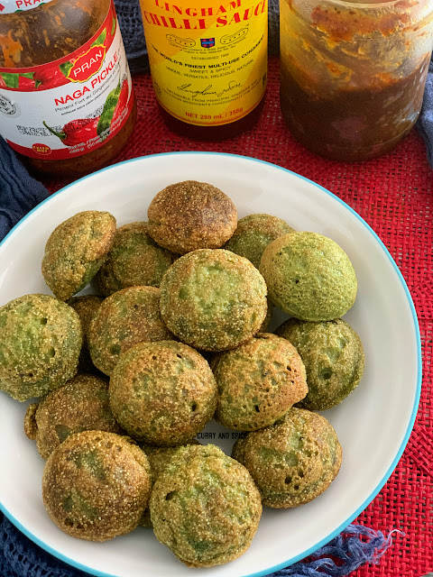 FRESH CORIANDER APPE spiceupwithsoma.blogspot.com/2023/05/fresh-…