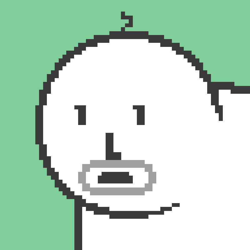 Onimalization (오니멀화) #5
게으름을 피우는 것과
여유를 가지는 법
그 사이에서의 끊임없는 내적갈등 중

👇👇
opensea.io/assets/ethereu…

#오니멀 #Onimalization #피식느프트 #KNFT #moonlandnft #거북목 #게지런