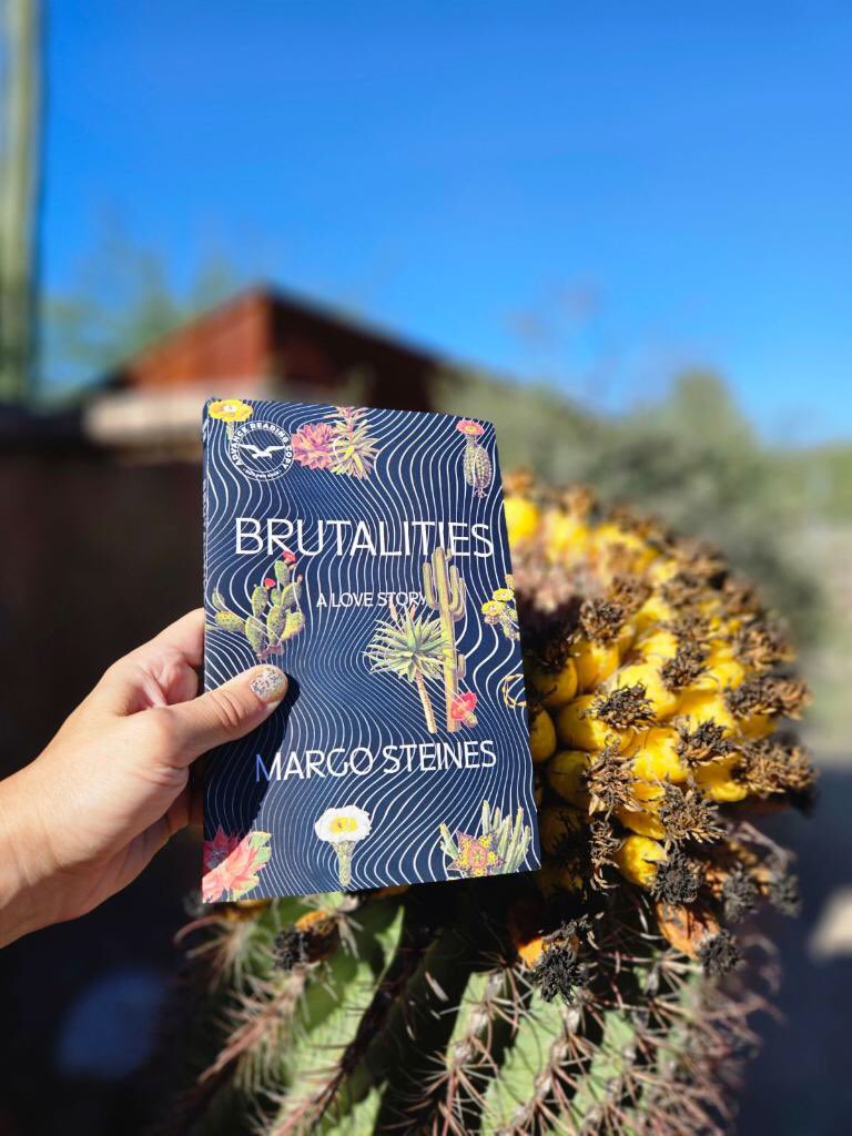 margosteines's tweet photo. pretty excited to be holding an actual physical copy of the book that’s been leaking out of me for the past decade https://t.co/6JjOlATlTt