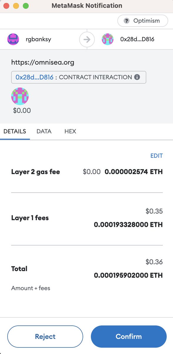 AnksyRgb's tweet photo. Low gas fees to mint contract and NFT using @omnisea dApp
Didn't load json soo NFT names are determined as contract name + #TokenID
1. Not sure how to add json
json file needs image URI
Omnisea UI requests load token image
don't know image ipfs URI ๐คทโโ๏ธ
loaded 12 of same image https://t.co/6MeFyPPGfy