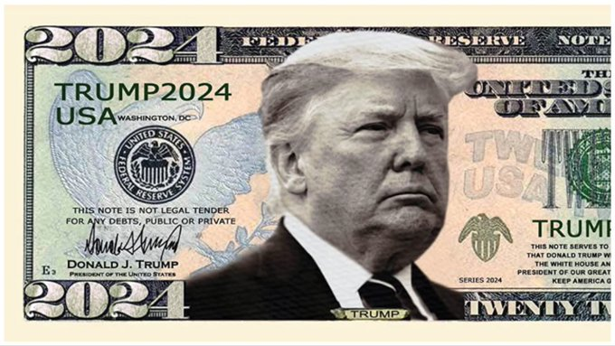 tomiahonen's tweet photo. Trump Bucks?

#OneOfMyFirstMistakesWas https://t.co/eQTOHdyWwT
